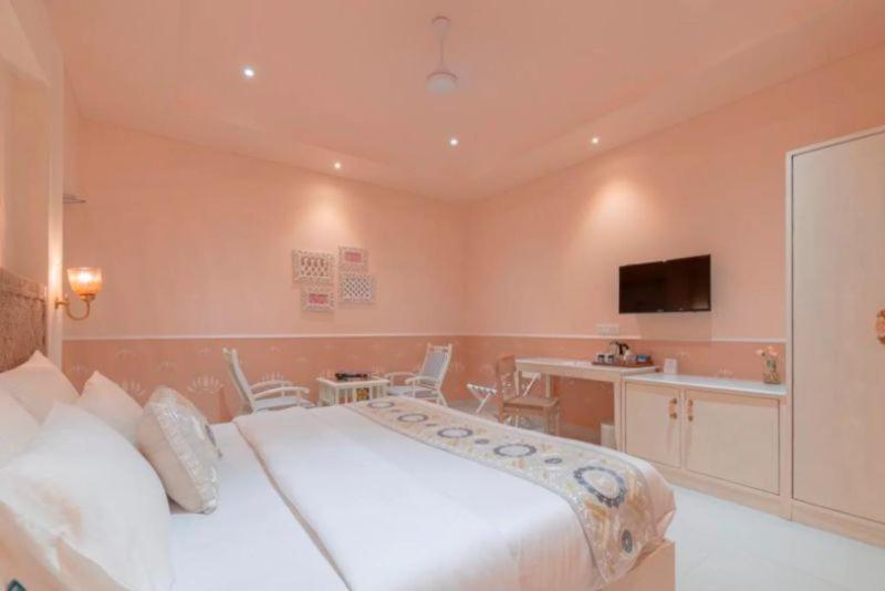 Jaipur Bungalow Hotel Bagian luar foto