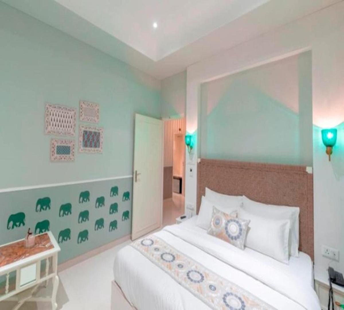 Jaipur Bungalow Hotel Bagian luar foto