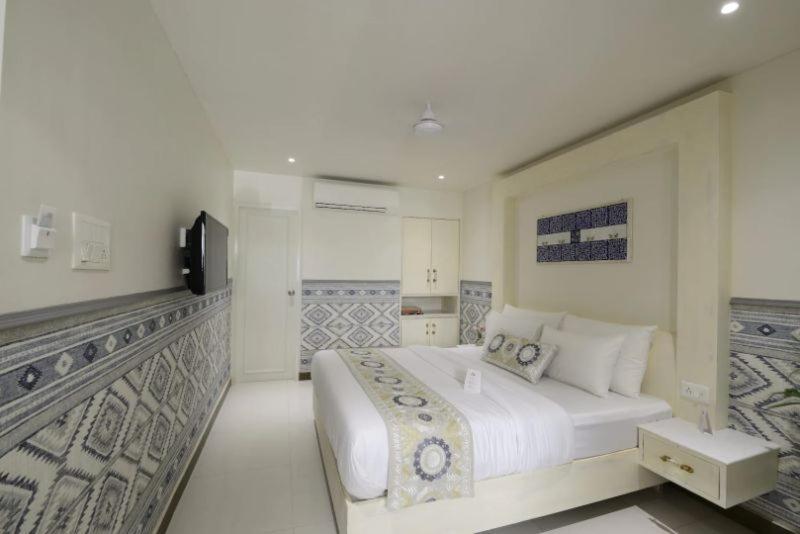 Jaipur Bungalow Hotel Bagian luar foto